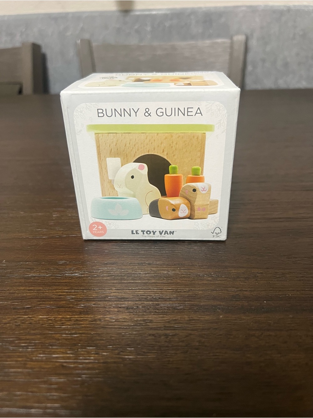 Bunny & Guinea Wooden Toy Set